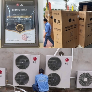 Phân phối giá gốc và thi công chuyên nghiệp nhất máy lạnh tủ đứng LG